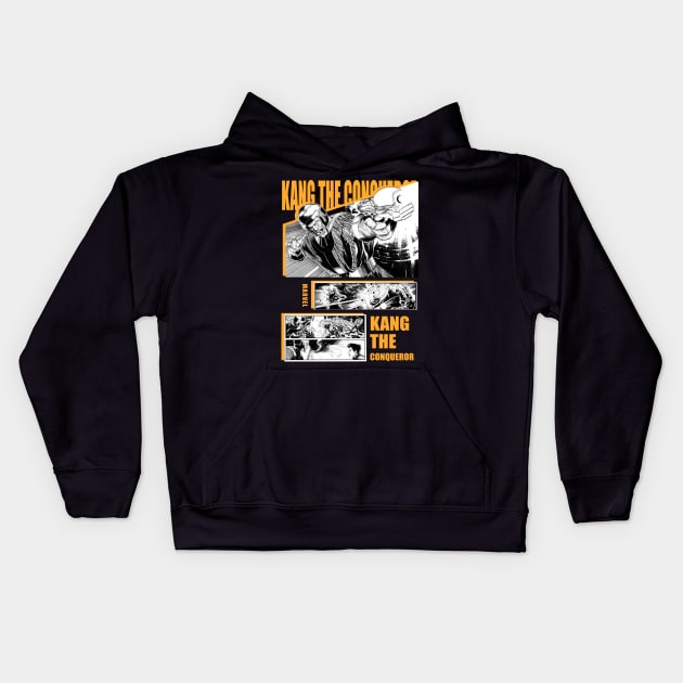 Kang The Conqueror Kids Hoodie by Doxie Greeting